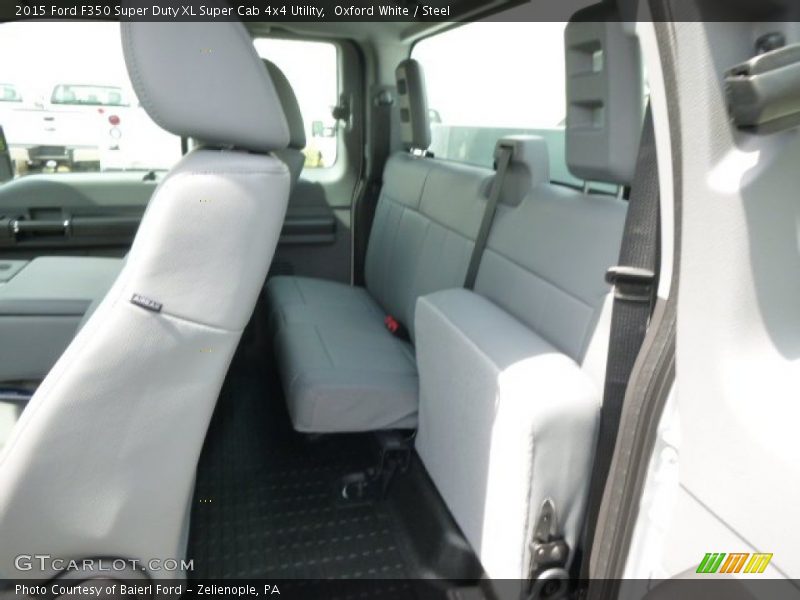 Oxford White / Steel 2015 Ford F350 Super Duty XL Super Cab 4x4 Utility