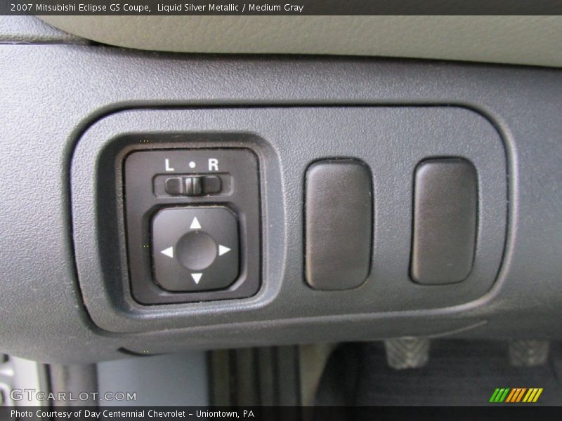 Liquid Silver Metallic / Medium Gray 2007 Mitsubishi Eclipse GS Coupe