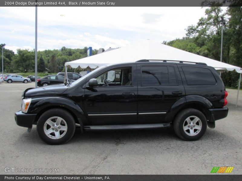 Black / Medium Slate Gray 2004 Dodge Durango Limited 4x4