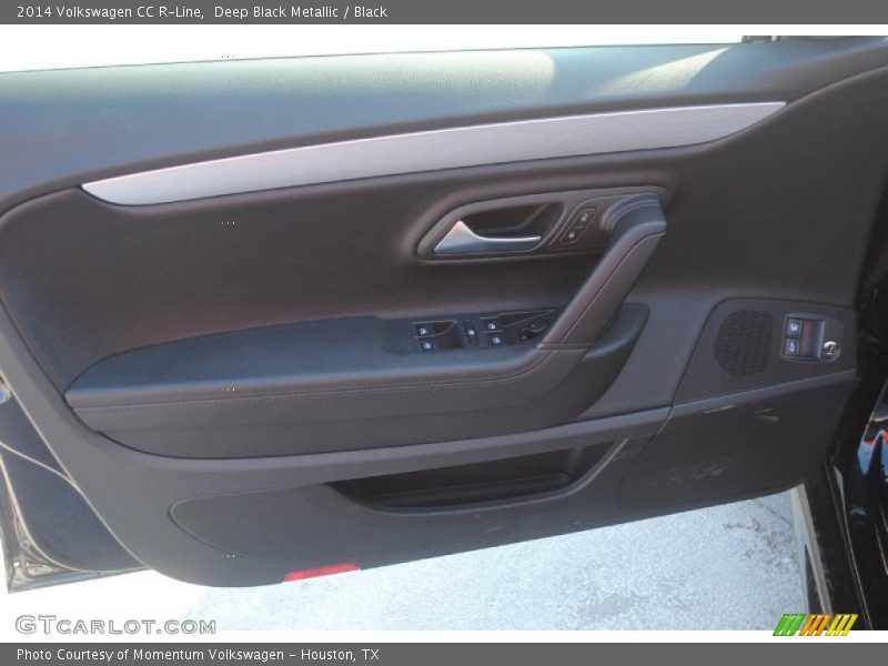 Deep Black Metallic / Black 2014 Volkswagen CC R-Line