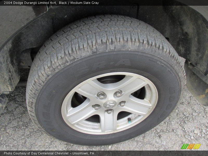 Black / Medium Slate Gray 2004 Dodge Durango Limited 4x4