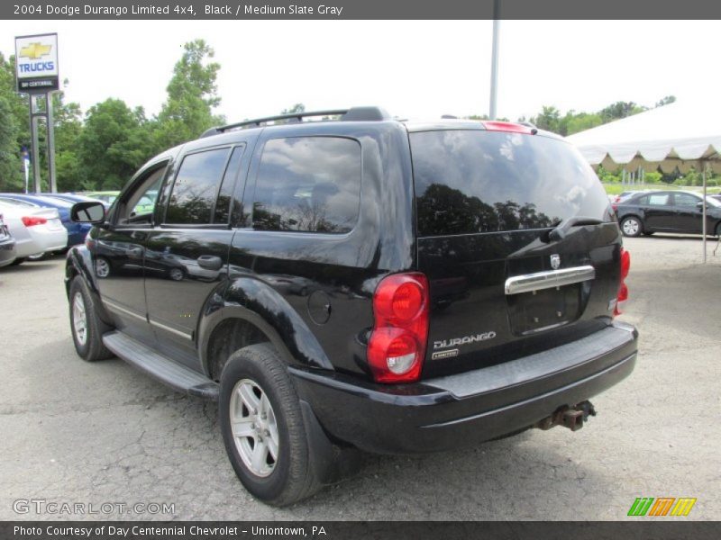 Black / Medium Slate Gray 2004 Dodge Durango Limited 4x4