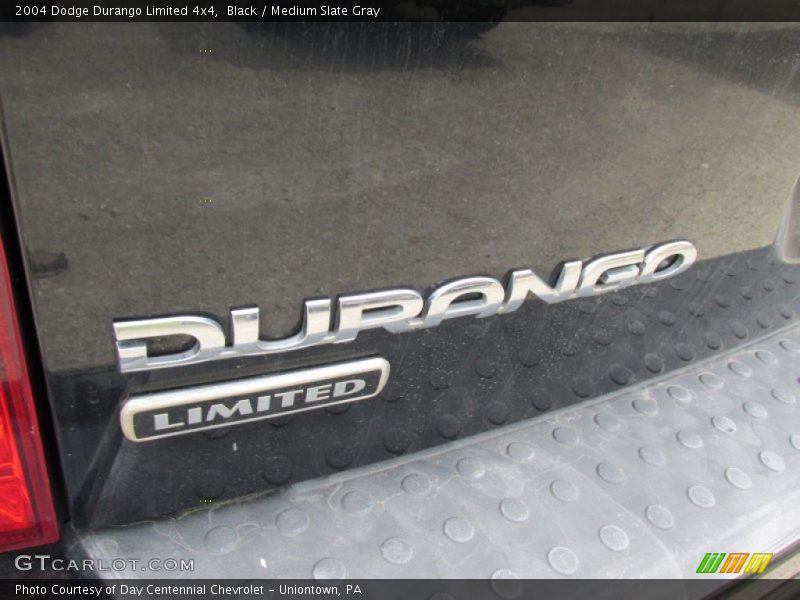 Black / Medium Slate Gray 2004 Dodge Durango Limited 4x4