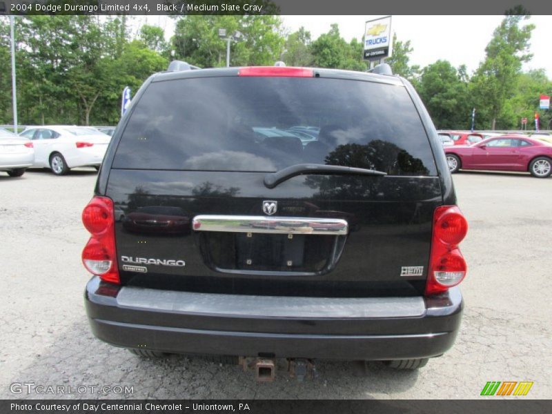 Black / Medium Slate Gray 2004 Dodge Durango Limited 4x4