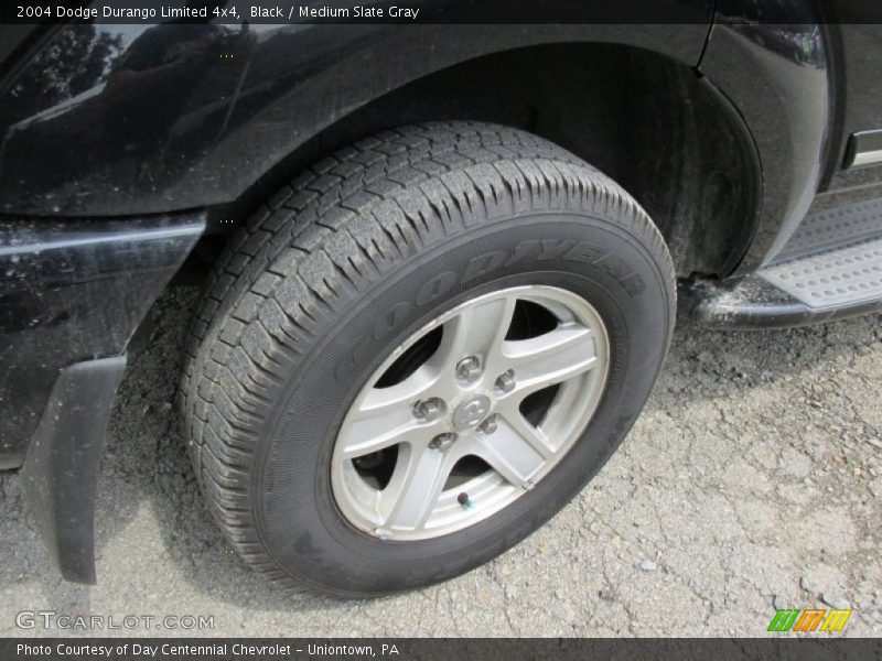 Black / Medium Slate Gray 2004 Dodge Durango Limited 4x4