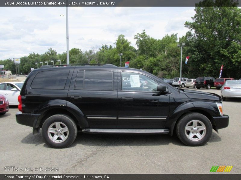 Black / Medium Slate Gray 2004 Dodge Durango Limited 4x4