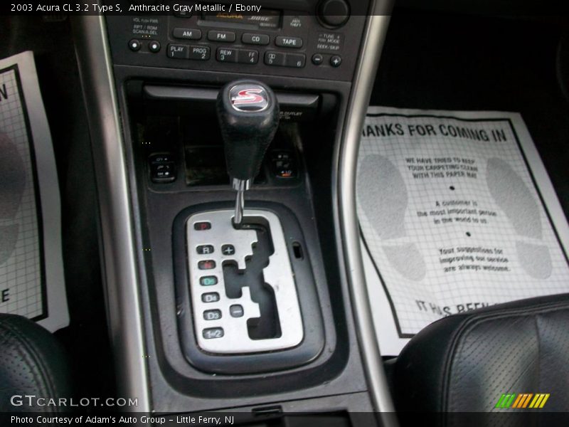 Anthracite Gray Metallic / Ebony 2003 Acura CL 3.2 Type S