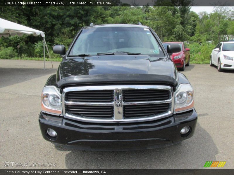 Black / Medium Slate Gray 2004 Dodge Durango Limited 4x4