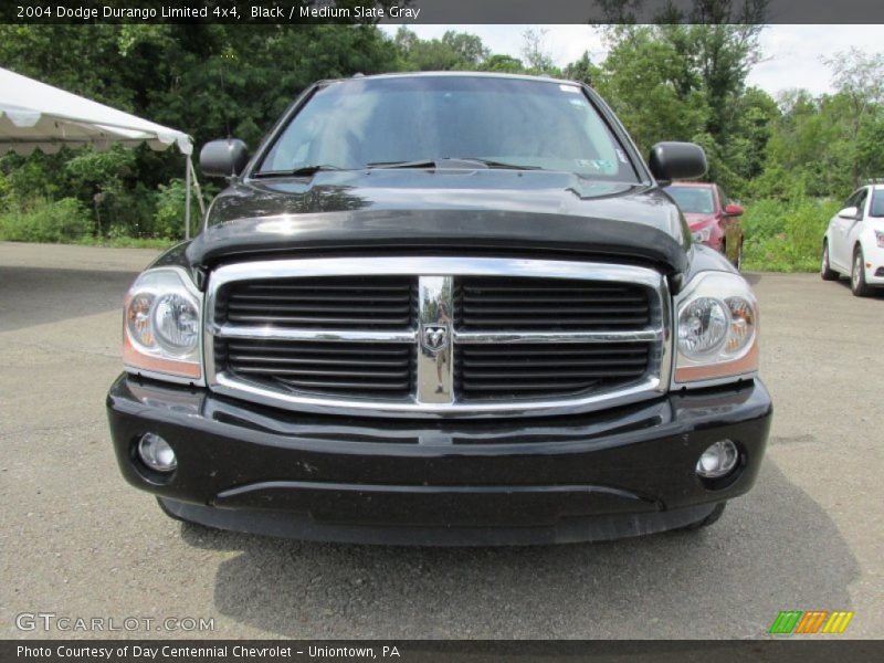Black / Medium Slate Gray 2004 Dodge Durango Limited 4x4