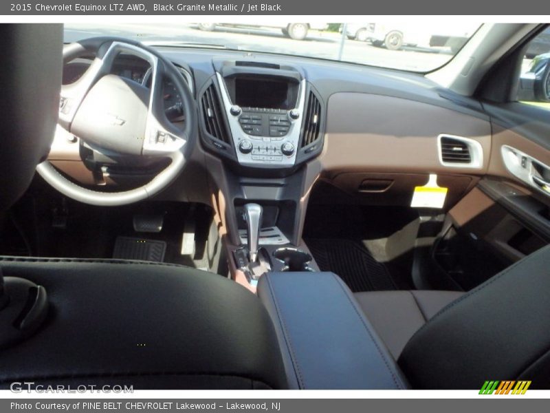 Black Granite Metallic / Jet Black 2015 Chevrolet Equinox LTZ AWD