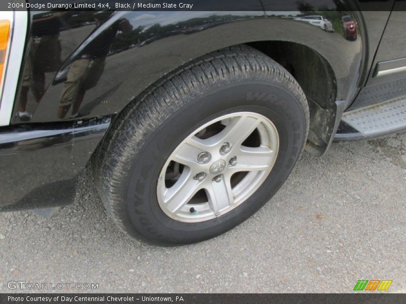 Black / Medium Slate Gray 2004 Dodge Durango Limited 4x4