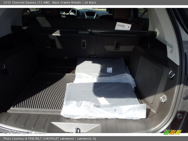 Black Granite Metallic / Jet Black 2015 Chevrolet Equinox LTZ AWD