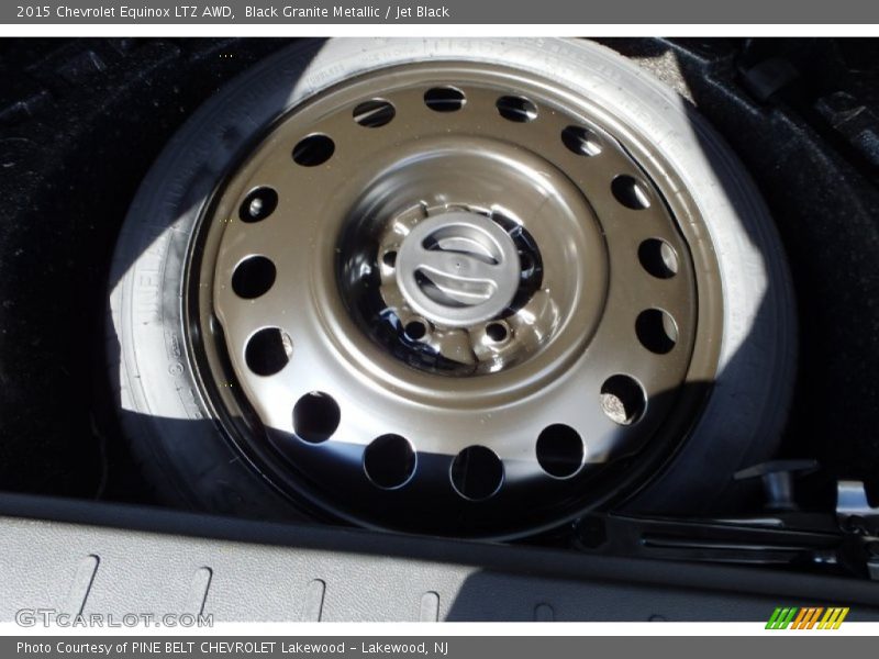 Black Granite Metallic / Jet Black 2015 Chevrolet Equinox LTZ AWD