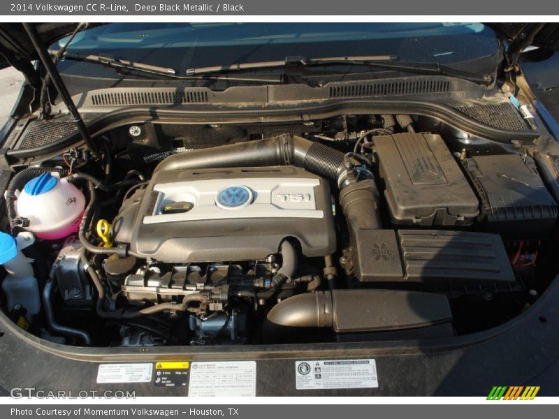 Deep Black Metallic / Black 2014 Volkswagen CC R-Line
