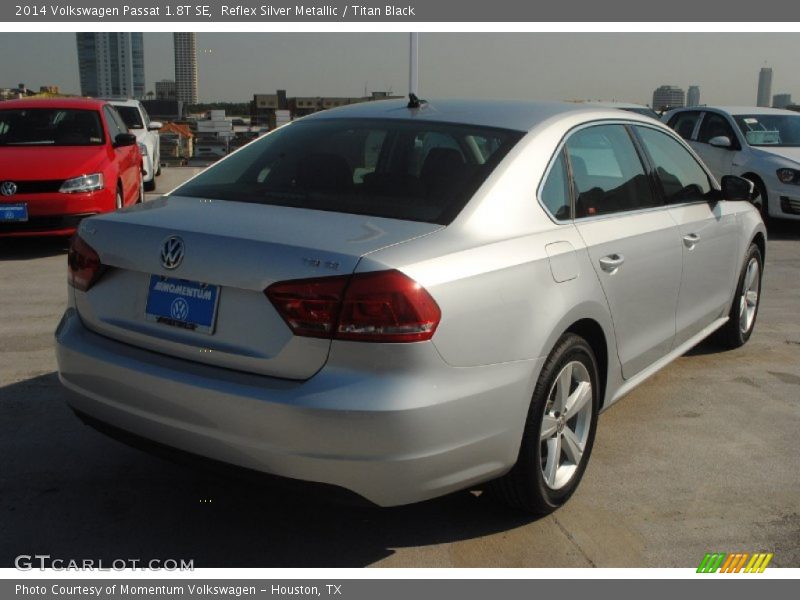 Reflex Silver Metallic / Titan Black 2014 Volkswagen Passat 1.8T SE