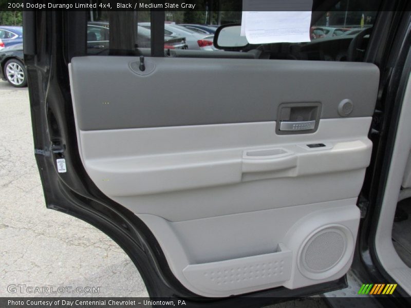 Black / Medium Slate Gray 2004 Dodge Durango Limited 4x4