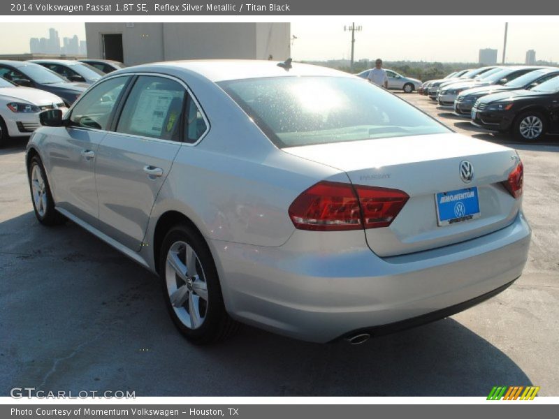 Reflex Silver Metallic / Titan Black 2014 Volkswagen Passat 1.8T SE