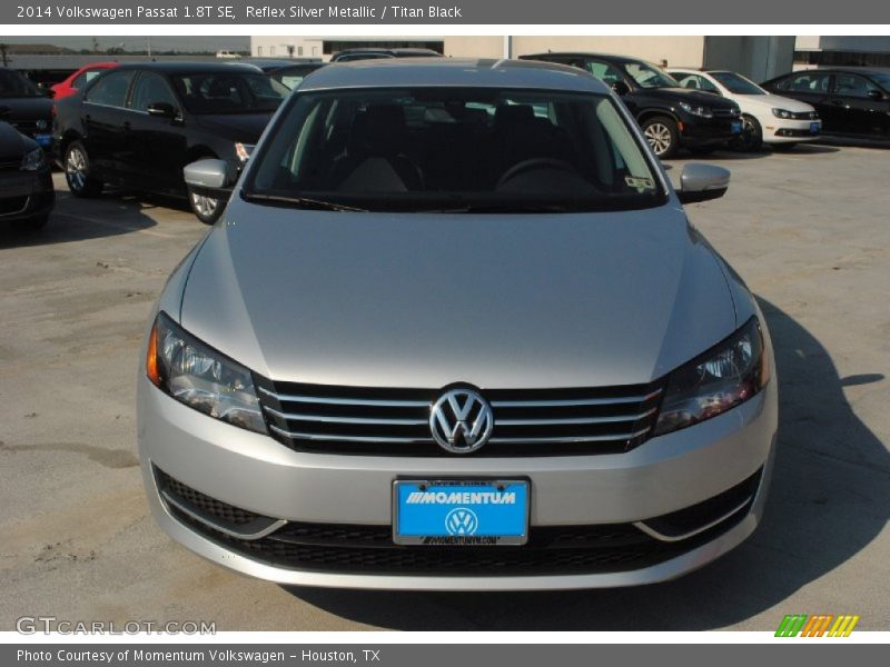 Reflex Silver Metallic / Titan Black 2014 Volkswagen Passat 1.8T SE