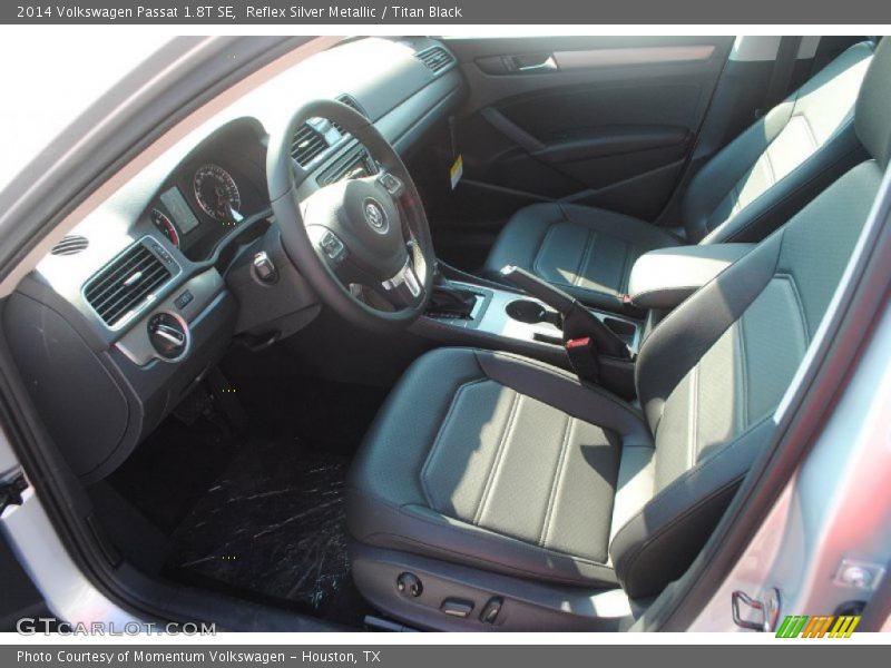 Reflex Silver Metallic / Titan Black 2014 Volkswagen Passat 1.8T SE