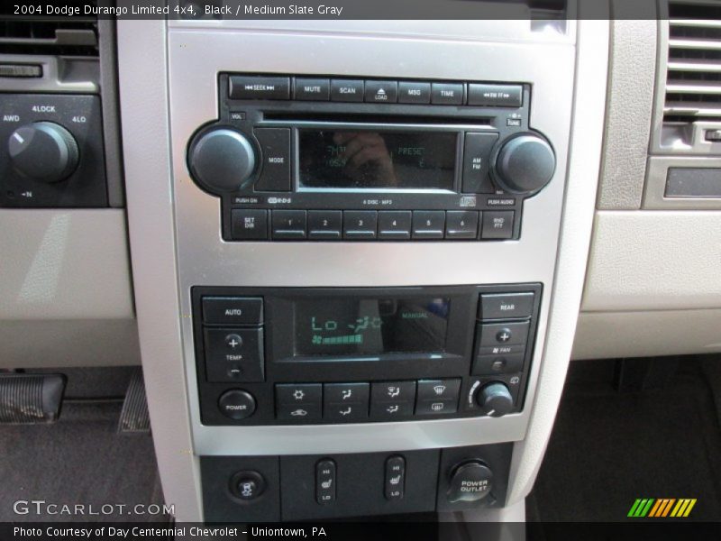 Black / Medium Slate Gray 2004 Dodge Durango Limited 4x4