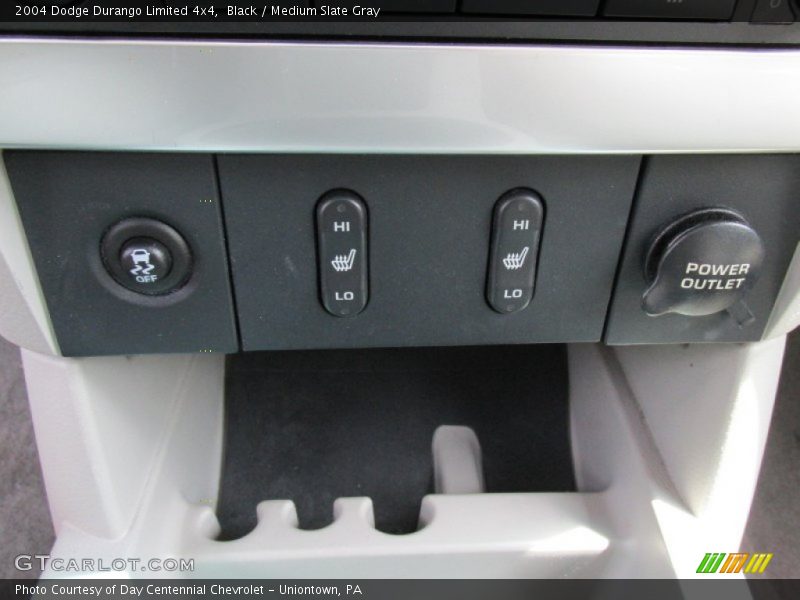 Black / Medium Slate Gray 2004 Dodge Durango Limited 4x4