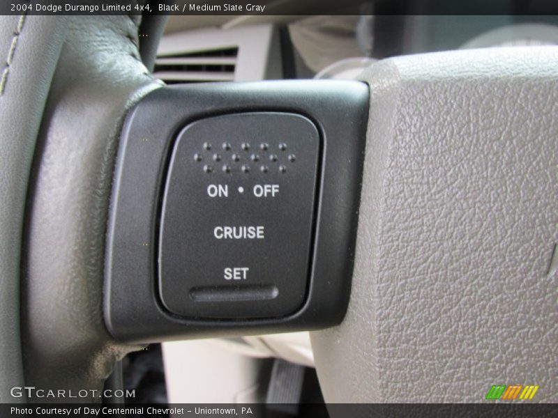 Black / Medium Slate Gray 2004 Dodge Durango Limited 4x4