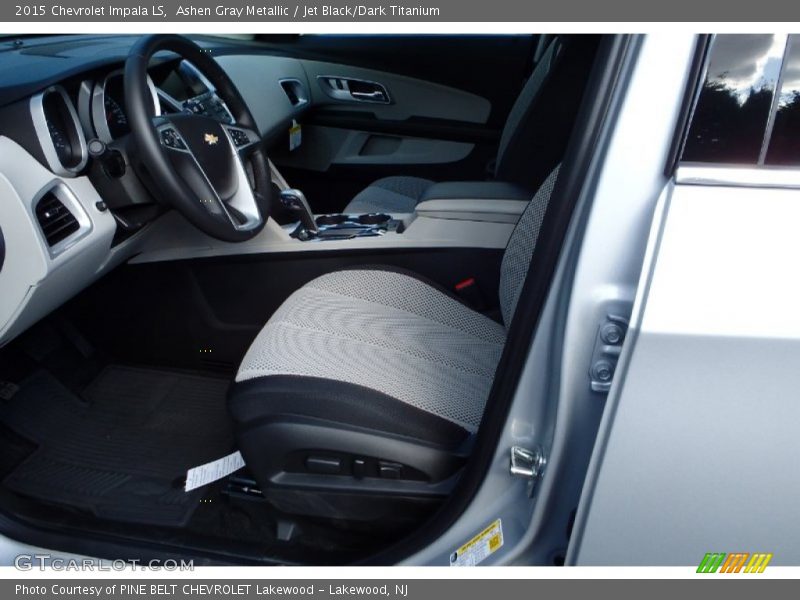 Ashen Gray Metallic / Jet Black/Dark Titanium 2015 Chevrolet Impala LS