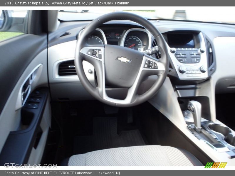 Ashen Gray Metallic / Jet Black/Dark Titanium 2015 Chevrolet Impala LS