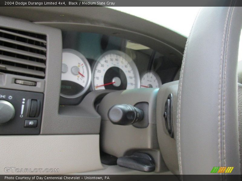 Black / Medium Slate Gray 2004 Dodge Durango Limited 4x4