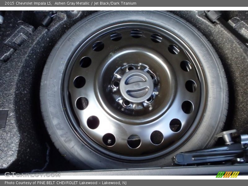 Ashen Gray Metallic / Jet Black/Dark Titanium 2015 Chevrolet Impala LS