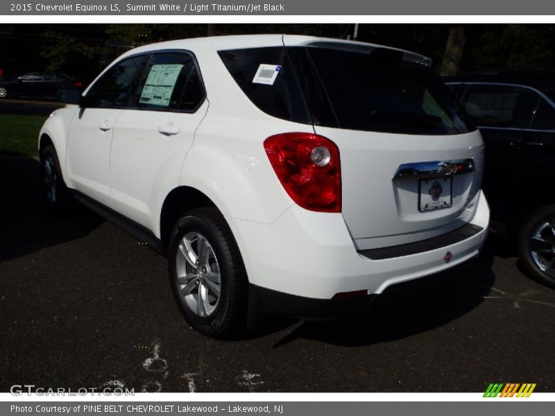 Summit White / Light Titanium/Jet Black 2015 Chevrolet Equinox LS
