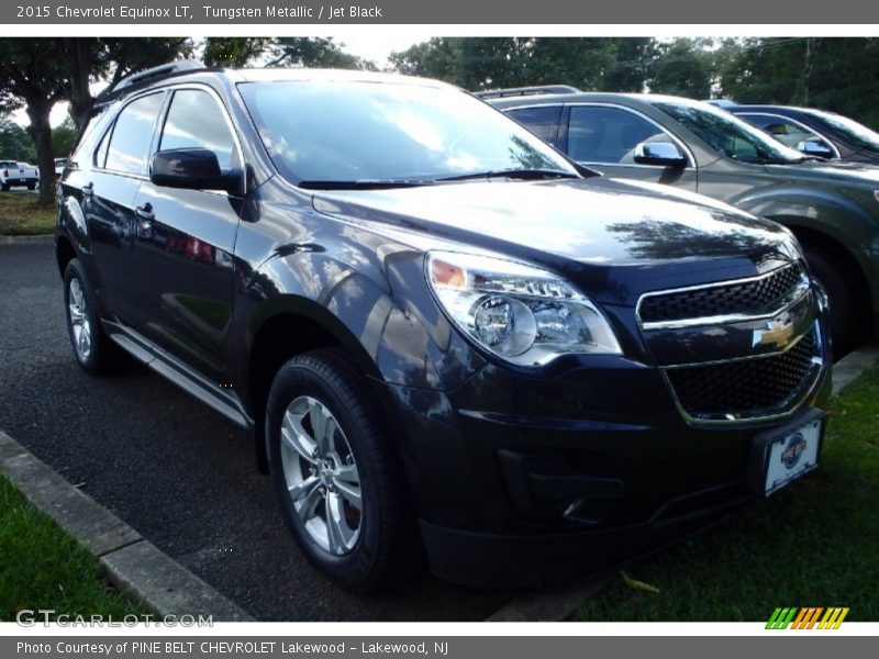 Tungsten Metallic / Jet Black 2015 Chevrolet Equinox LT