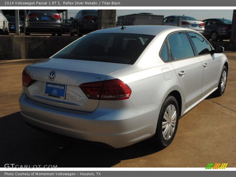 Reflex Silver Metallic / Titan Black 2014 Volkswagen Passat 1.8T S