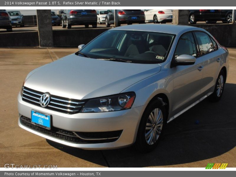 Reflex Silver Metallic / Titan Black 2014 Volkswagen Passat 1.8T S