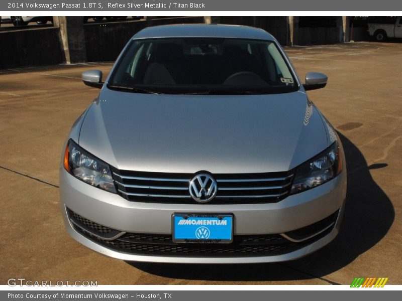 Reflex Silver Metallic / Titan Black 2014 Volkswagen Passat 1.8T S