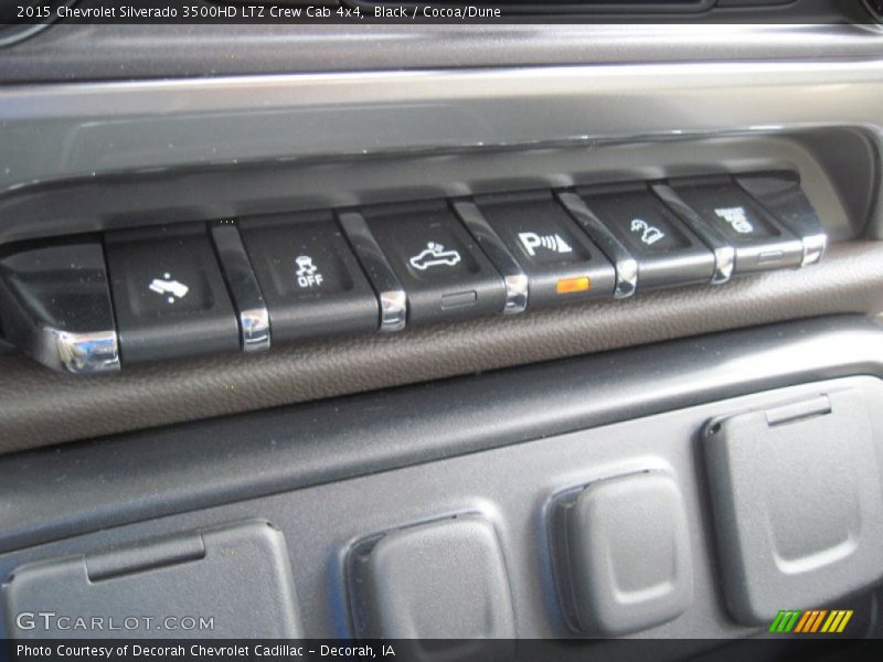 Black / Cocoa/Dune 2015 Chevrolet Silverado 3500HD LTZ Crew Cab 4x4