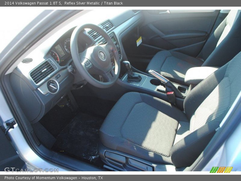Reflex Silver Metallic / Titan Black 2014 Volkswagen Passat 1.8T S