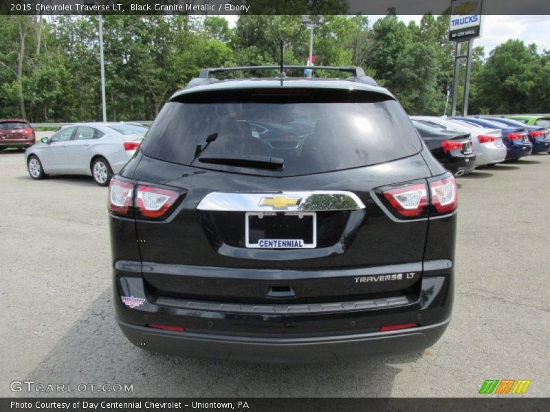 Black Granite Metallic / Ebony 2015 Chevrolet Traverse LT