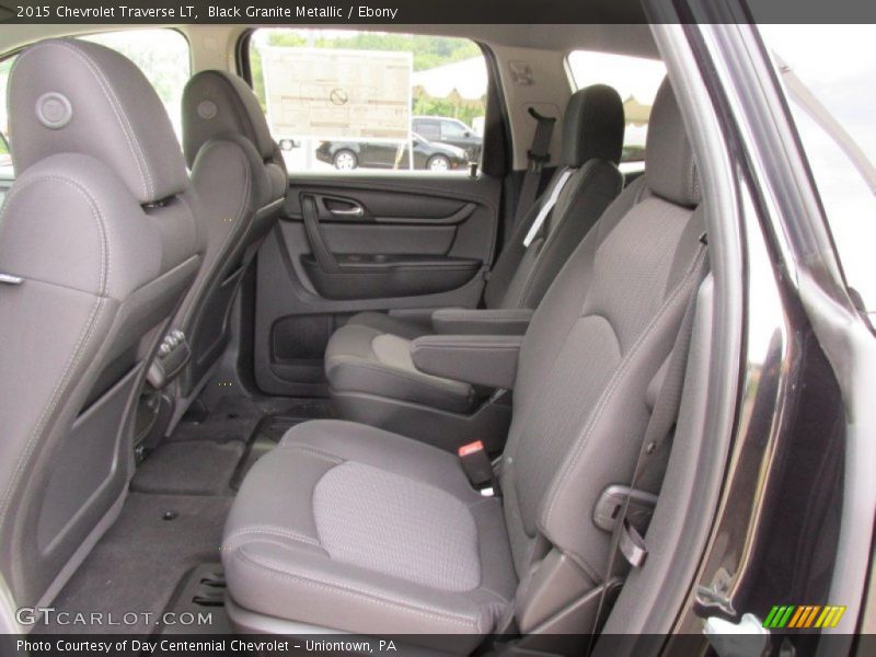 Black Granite Metallic / Ebony 2015 Chevrolet Traverse LT