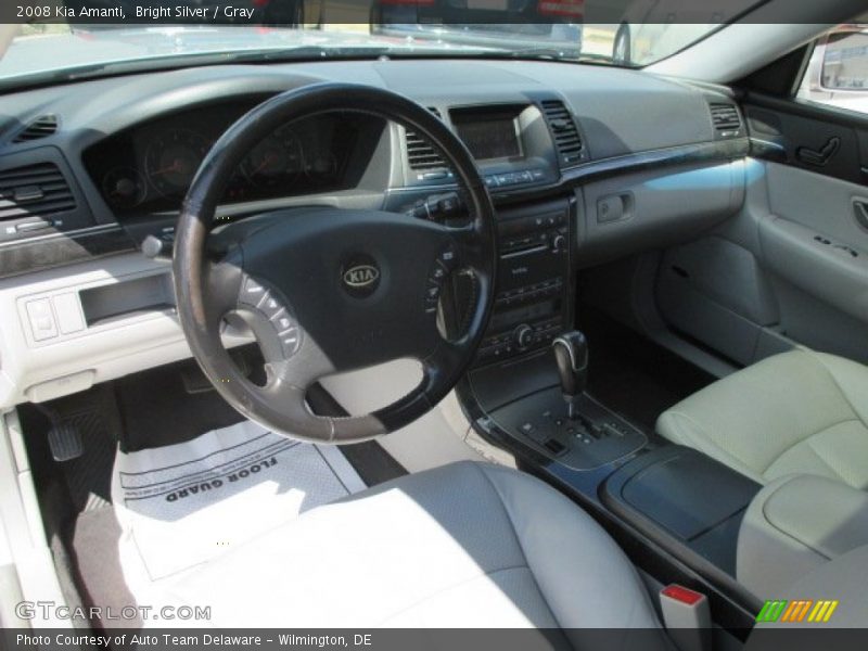 Bright Silver / Gray 2008 Kia Amanti