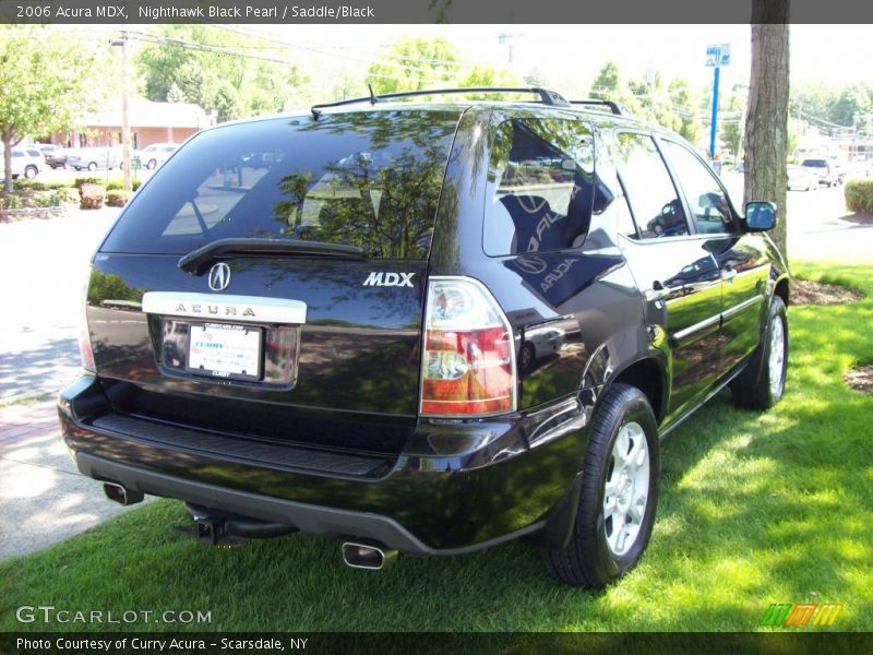 Nighthawk Black Pearl / Saddle/Black 2006 Acura MDX