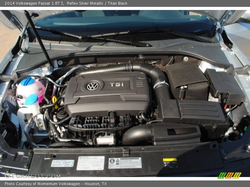 Reflex Silver Metallic / Titan Black 2014 Volkswagen Passat 1.8T S