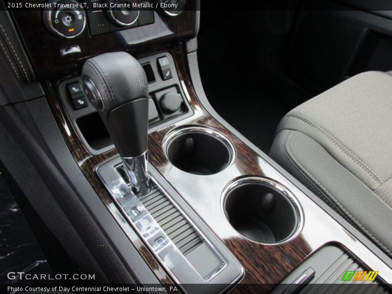 Black Granite Metallic / Ebony 2015 Chevrolet Traverse LT