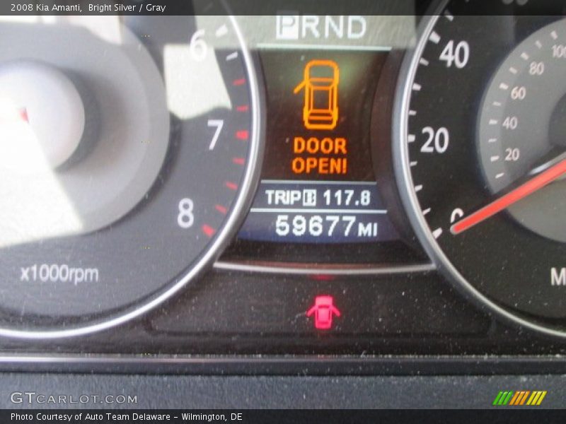 Bright Silver / Gray 2008 Kia Amanti