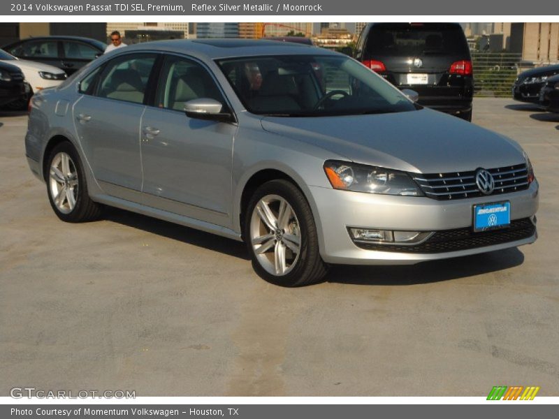 Reflex Silver Metallic / Moonrock 2014 Volkswagen Passat TDI SEL Premium