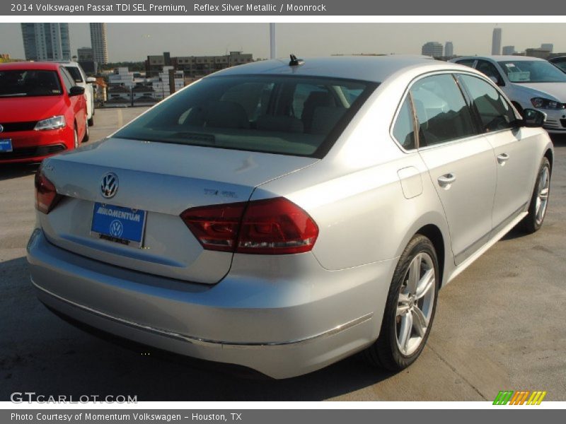 Reflex Silver Metallic / Moonrock 2014 Volkswagen Passat TDI SEL Premium