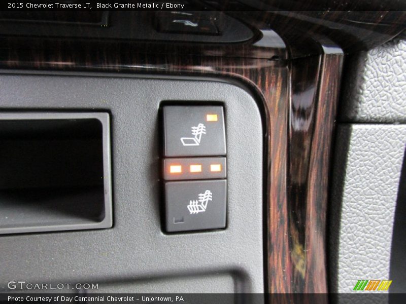 Black Granite Metallic / Ebony 2015 Chevrolet Traverse LT