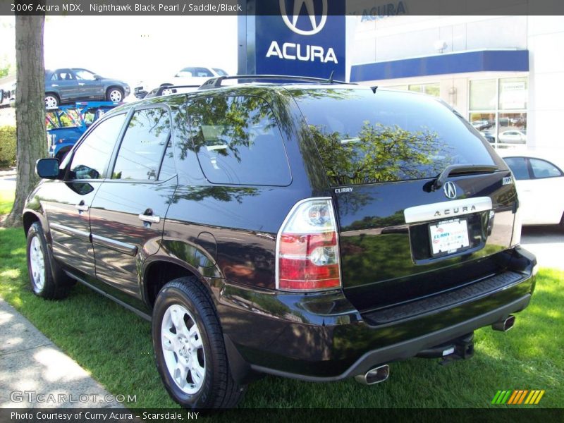 Nighthawk Black Pearl / Saddle/Black 2006 Acura MDX