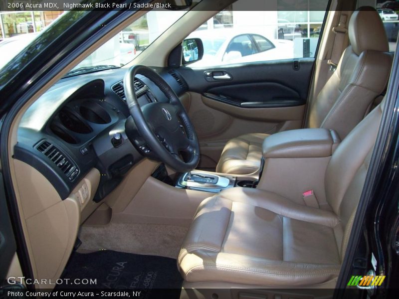 Nighthawk Black Pearl / Saddle/Black 2006 Acura MDX