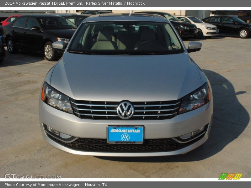 Reflex Silver Metallic / Moonrock 2014 Volkswagen Passat TDI SEL Premium